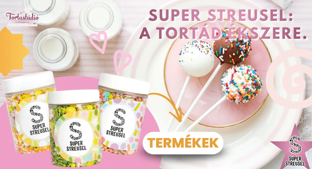 Super Streusel szórógyöngy