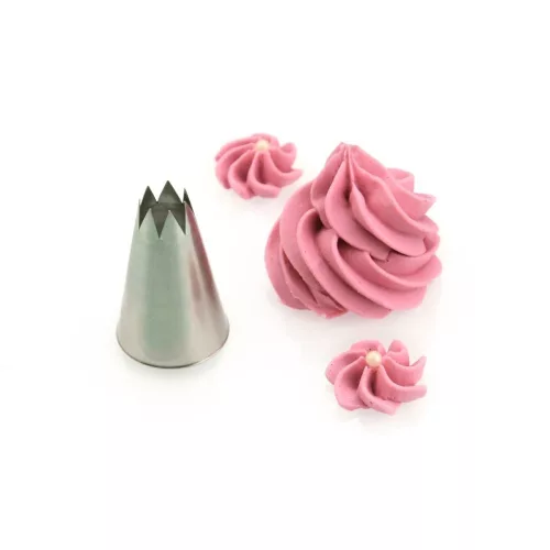 Cake-Masters díszítőcső, csillag, 12 mm