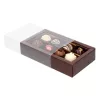 Cake-Masters bonbon doboz, barna, 145x75 mm