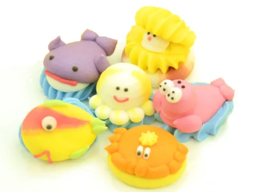 Cake-Masters Tengeri állatok Cukorból, 6 db