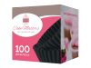 Cake-Masters bonbon papír, fekete, 25 mm, 100 db