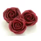 Cake-Masters marcipán rózsák, nagy, bordó, 2 db