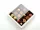 Cake-Masters bonbon doboz, fehér, 145x145 mm