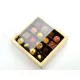Cake-Masters bonbon doboz, bézs, 145x145 mm