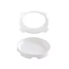 Silikomart tortaforma, Eclipse, szilikon, 18 cm