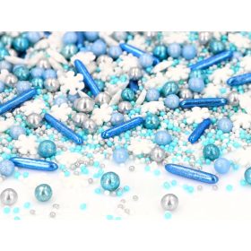 Cake-Masters szórógyöngy, Hóesés, 80g 