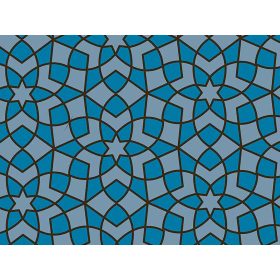 Cake-Masters transzferfólia, Mozaik, kék, 38×23cm