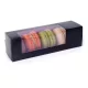 House of Marie macaron doboz, fekete, 6db-os - 1 db