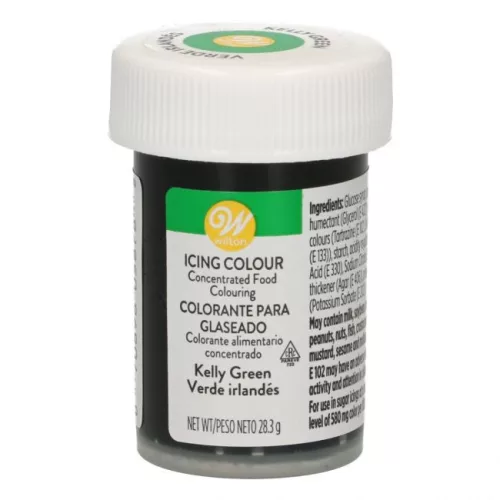 Wilton gél ételfesték, ragyogó zöld, 28g