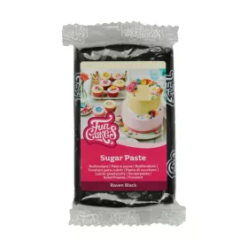 FunCakes fondant, hollófekete, 250g