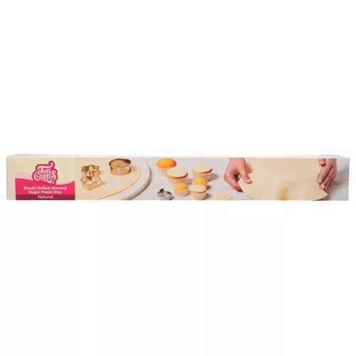 FunCakes előre kinyújtott fondant, mandula, 430 g