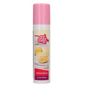   Funcakes bársonyspray, növényi zsírral, krémfehér, 100 ml