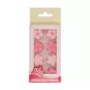 FunCakes cukor virág mix, rózsaszín, 24 db