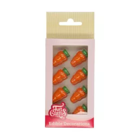 FunCakes csokoládé répa dekoráció, 24 db