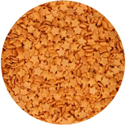FunCakes szórógyöngy, csillag, arany, 60g