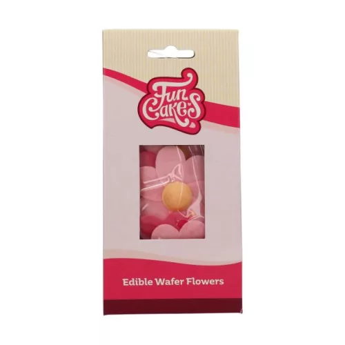 FunCakes ehető ostyavirág, rózsaszín, 8 db