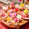 FunCakes ehető ostyavirág, rózsaszín, 8 db
