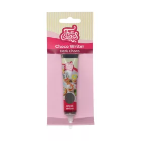 Funcakes csokoládé íróka, étcsokoládé, 25g