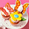 Funcakes csokoládé íróka, égkék, 25g