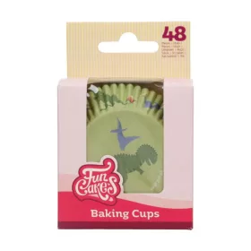 FunCakes muffin papír, dínós, 48 db