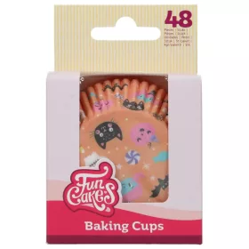 FunCakes muffin papír, Édes szörnyetegek, 50db
