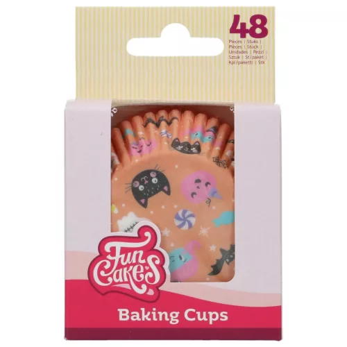 FunCakes muffin papír, Édes szörnyetegek, 50db