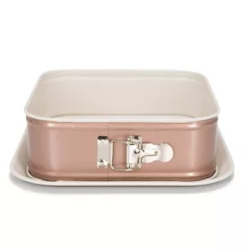 Patisse csatos tortaforma, kerámia bevonattal, 24x24 cm