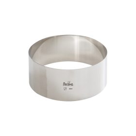 Decora tortakarika, rozsdamentes acél, 14 cm