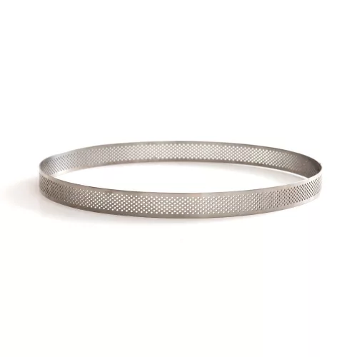 Decora tarte, perforált, kör, rozsdamentes acél, 18 cm