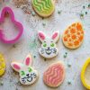Decora kiszúró szett stencillel, Húsvét,műanyag, 2 méret