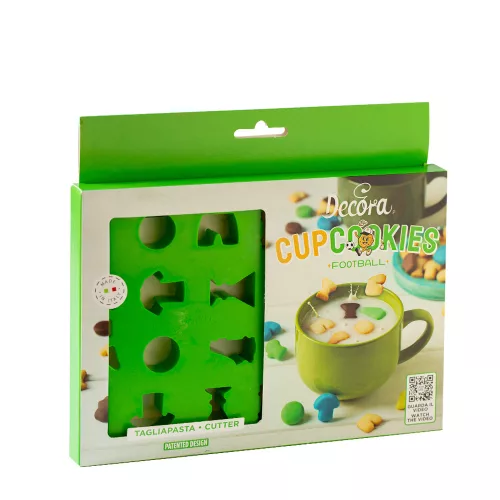 Decora mini kiszúró forma, Football, 21×14,7cm