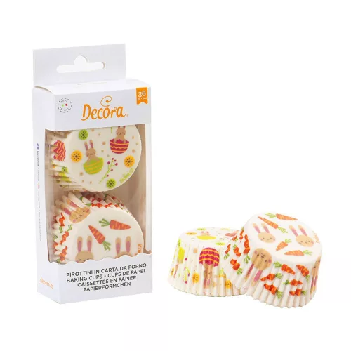 Decora muffin papír, Húsvét, 36 db