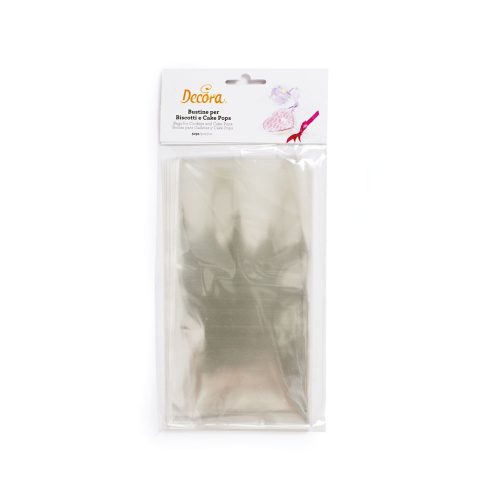 Decora áttetsző, tasak, 10×20 cm, 50db