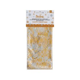 Decora karácsonyi dísztasak, arany-ezüst, 20db