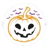 Decora Halloween stencil, műanyag, 25cm