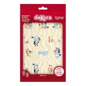 Dekora Bluey dekorációs ostyalapok 6,5X4cm, 20db