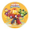 Dekora Marvel Ironman és Fantasztikus Barátai ostyalap, 20cm