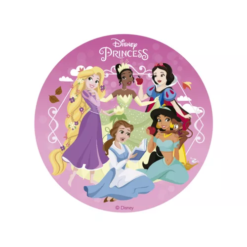 Dekora Disney Hercegnők ostyalap, 15,5 cm