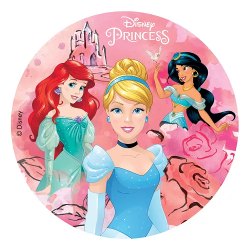 Dekora Disney Hercegnők ostyalap, 20cm