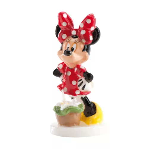 Dekora Minnie egér 3D születésnapi gyertya, 8 cm