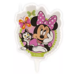 Dekora Minnie Mouse 2D szülinapi gyertya, 7,5 cm