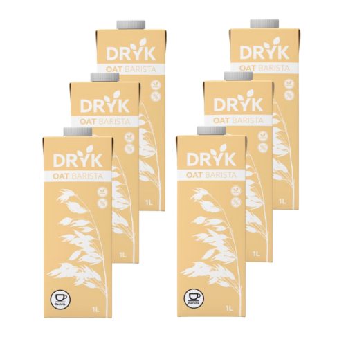 DRYK BARISTA, zab növényital, 1 l - Karton