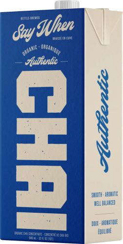 Say When Authentic chai, chai koncentrátum, 946 ml 