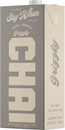 Say When Grizzly chai, chai koncentrátum, 946 ml