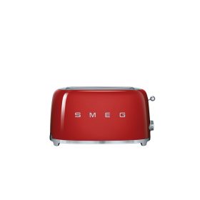 SMEG KENYÉRPIRÍTÓ, retro, 4 szeletes, piros