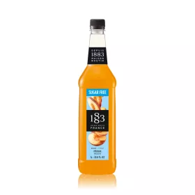 1883 cukormentes Őszibarack szirup 1 liter