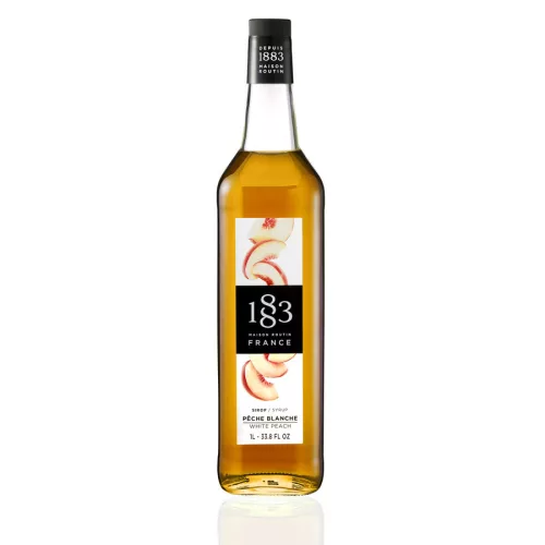 1883 Fehér Őszibarack szirup 1L
