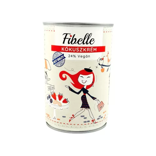 Fibelle kókuszkrém, 24%, 400ml
