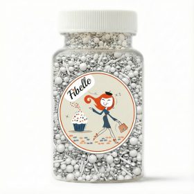 Fibelle szórócukor, Ezüstfátyol, 100g