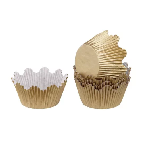 DR. OETKER aranyszínű muffinpapír, 60 db